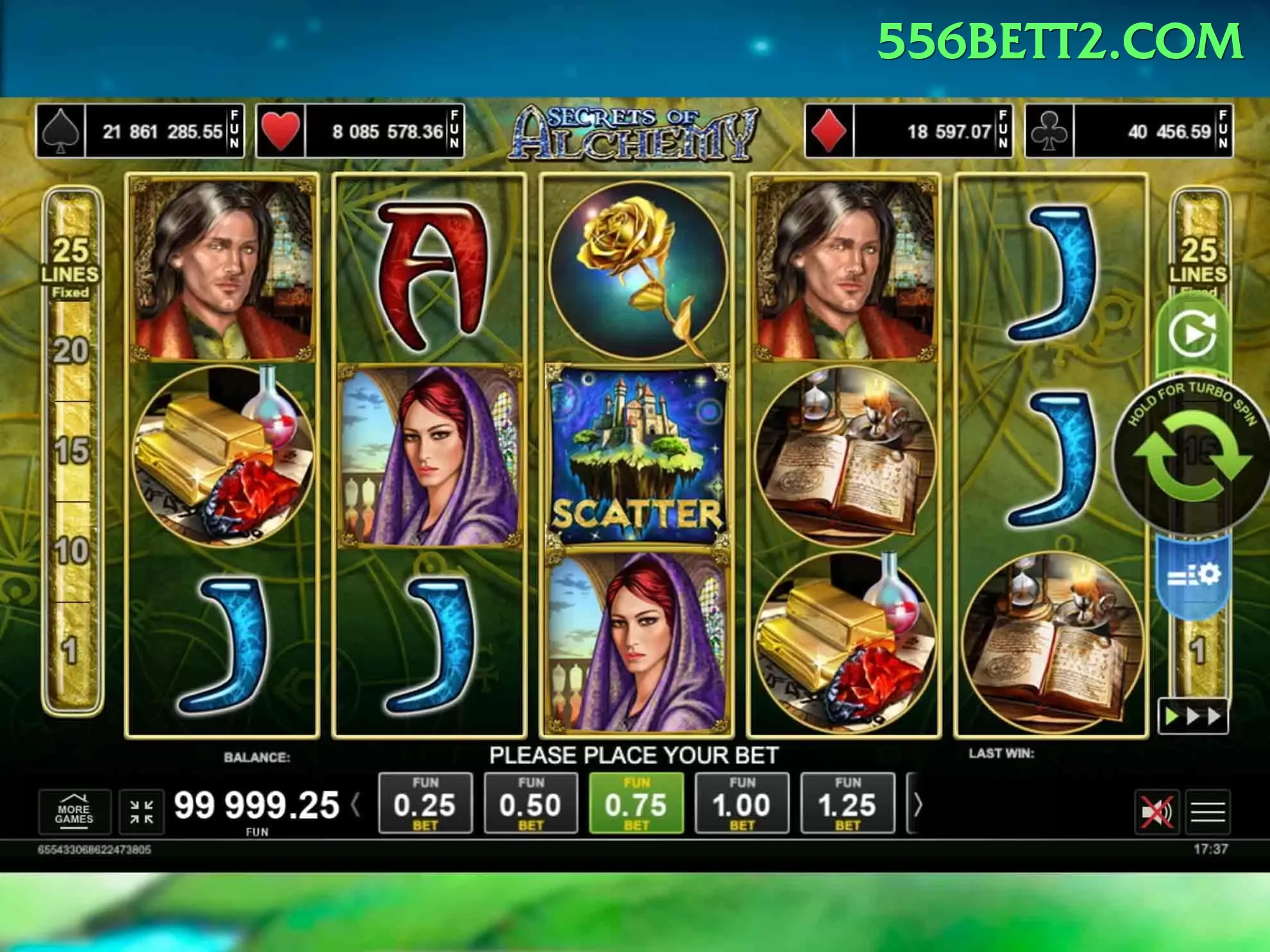 Lista de jogos para 556bet slots section